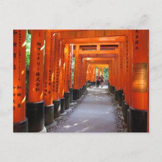 Fushimi Inari Kyoto Japan Postcard