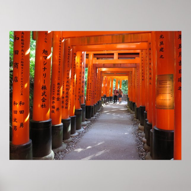 Fushimi Inari Kyoto Poster (Front)