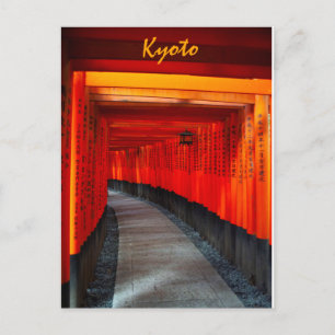 Fushimi Inari Shrine Torii Gates Postcard