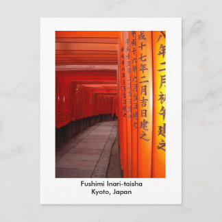 Fushimi Inari-taisha Kyoto, Japan Postcard