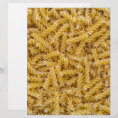 Fusilli pasta macro as background structure (Front/Back)