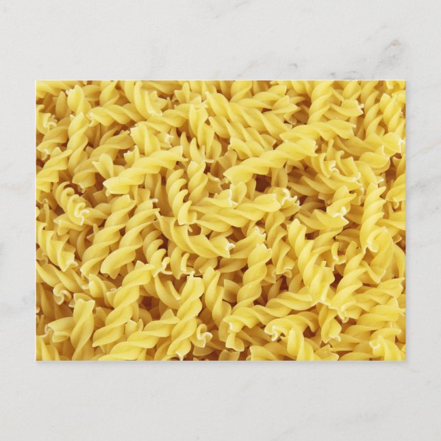 Fusilli Pasta Postcard (Front)
