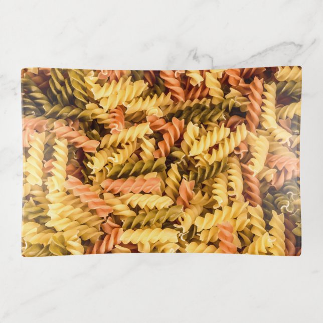 Fusilli Pasta Trinket Tray (Front)
