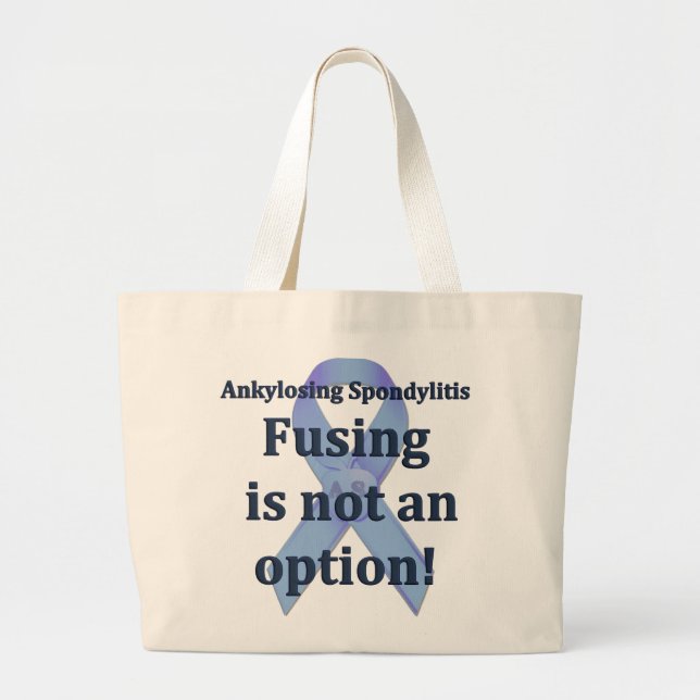 Fusing is not an option Large Tote (Front)