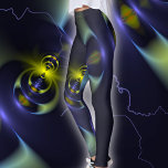 Fusion Fractal Leggings<br><div class="desc">This glowing fractal inspired by fusion makes fascinating,  elegant leggings. Original design by Gingezel.</div>