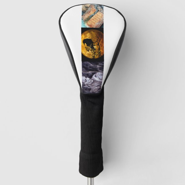 Fusion Halloween Fantasy Artwork Golf Club Head .. Cover (Front)