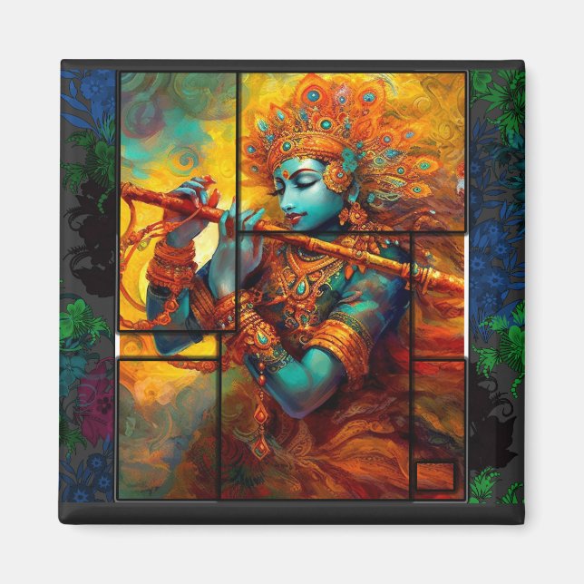 FUSION-LORD KRISHNA Chennai Magnet (Front)