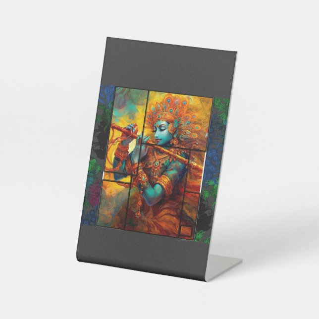 FUSION-LORD KRISHNA Chennai Pedestal Sign (Front)