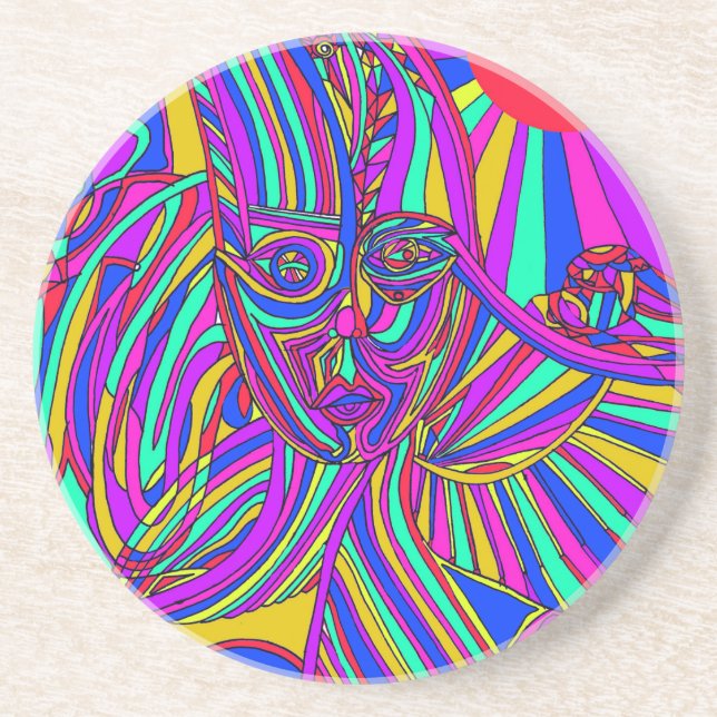 Fusion Sandstone Coaster (Front)
