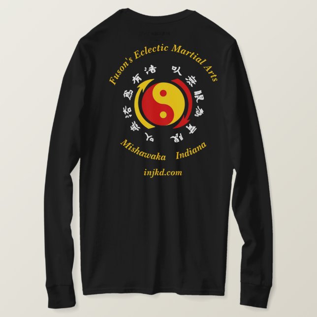 Fuson's JKD T-Shirt (Design Back)