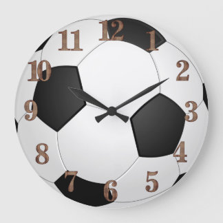 Fußball Large Clock