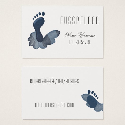 fusspflege (Front & Back)