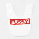 Fussy Stamp Baby Bib