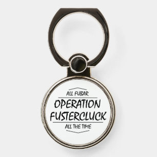 Fustercluck Phone Ring Stand