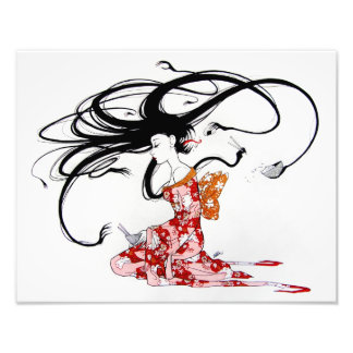 Futakuchi-onna Photo Print