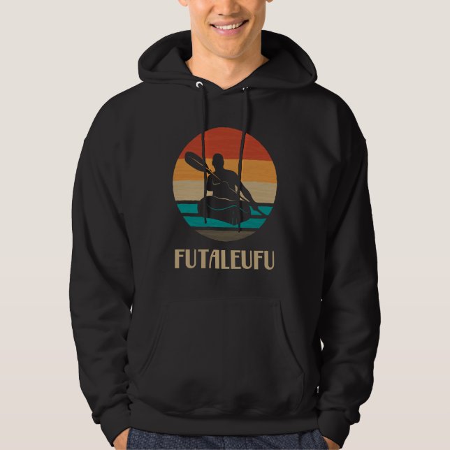 Futaleufu  Hoodie Kayaking Hoodie Kayak Gift Idea  (Front)