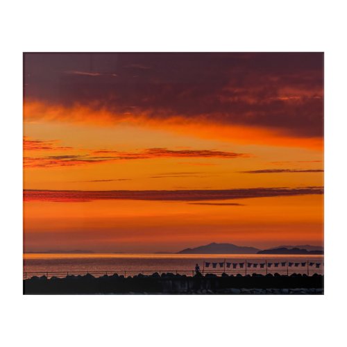 Futami Sunset _ 二見海岸の夕日 Acrylic Print