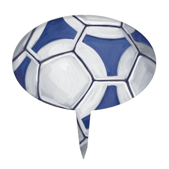 Futbal Cake Topper (Front)