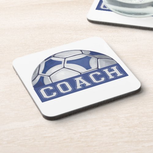 Futbal Coach Drink Coaster