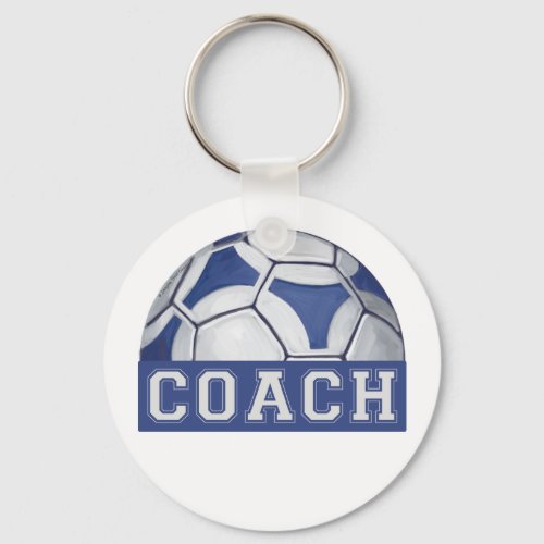 Futbal Coach Keychain