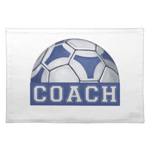 Futbal Coach Placemat