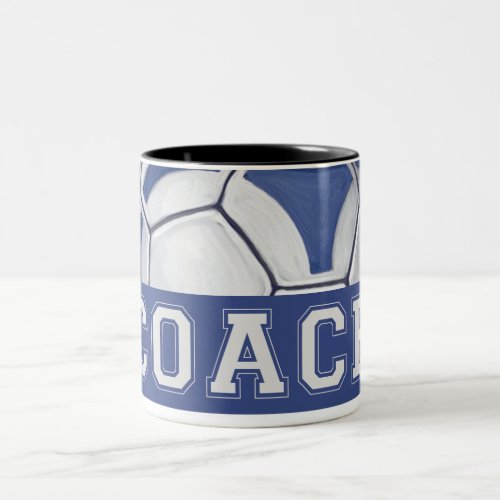 Futbal Coach Two_Tone Coffee Mug