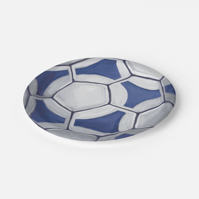 Futbal Paper Plates (Angled)