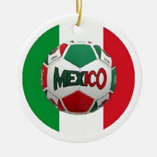 FUTBOL MEXICO CERAMIC ORNAMENT