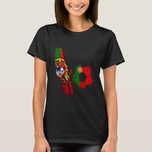 Futebol Portuguese Pride Portugal Portuguese Socce T-Shirt (Front)