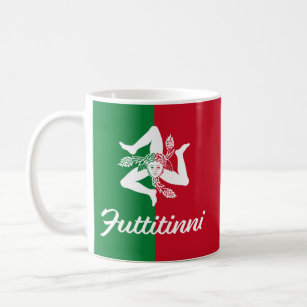 Futtitinni Sicily Trinacria Coffee Mug