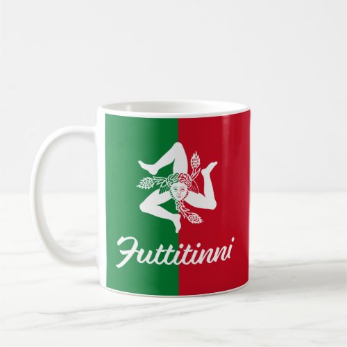 Futtitinni Sicily Trinacria Coffee Mug