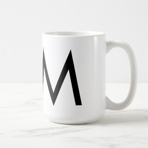 Futura Typography M Mug