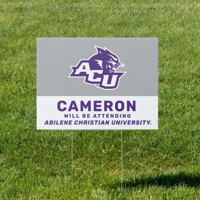 Future Abilene Christian Graduate Sign (Insitu)