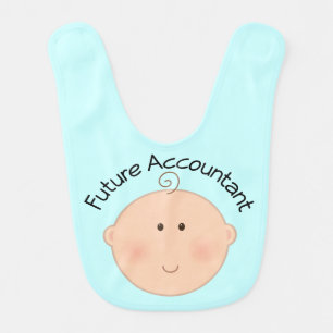 Future Accountant Baby Bib