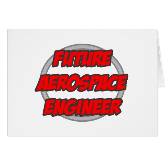 Future Aerospace Engineer Cards (Front Horizontal)