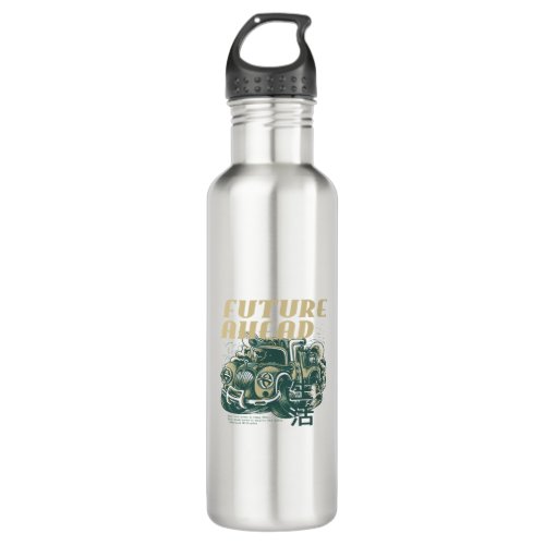 future ahead stainless steel water bottle