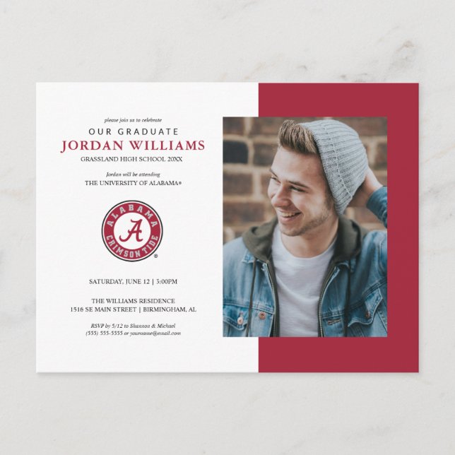 Future Alabama Grad Announcement (Front)