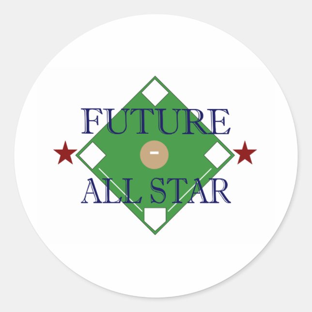 Future All Star Classic Round Sticker (Front)