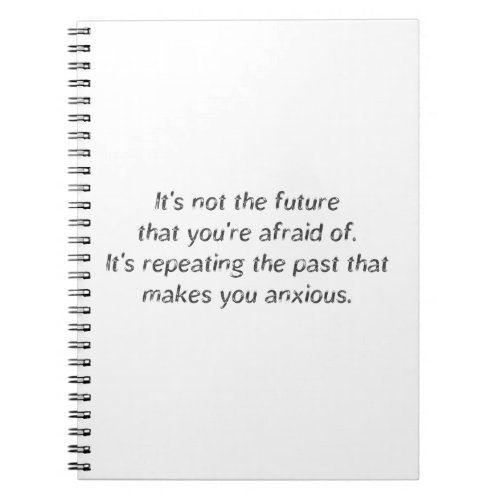 Future and Past Quote Notebook