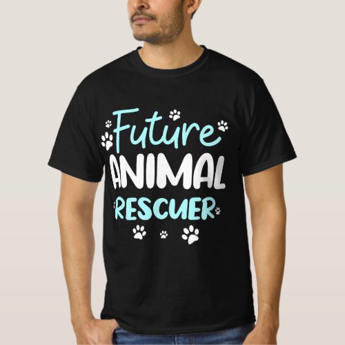 Future Animal Rescuer Rescue Shelter Pet Adoption  T_Shirt