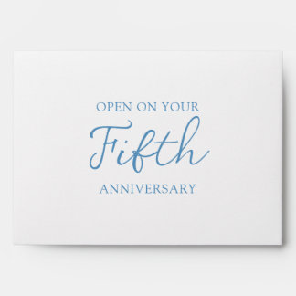 Future Anniversary Letters Wedding Time Capsule Envelope