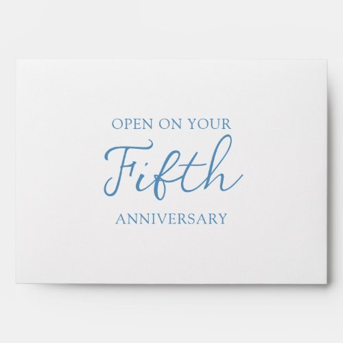 Future Anniversary Letters Wedding Time Capsule Envelope