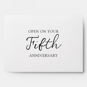 Future Anniversary Letters Wedding Time Capsule Envelope