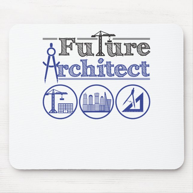 Future Architect Architecture Mouse Pad (Front)