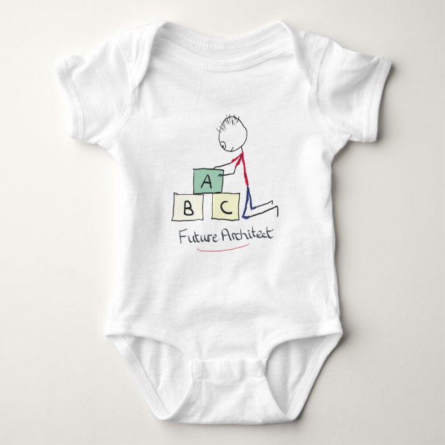 Future Architect Baby Bodysuit (Front)