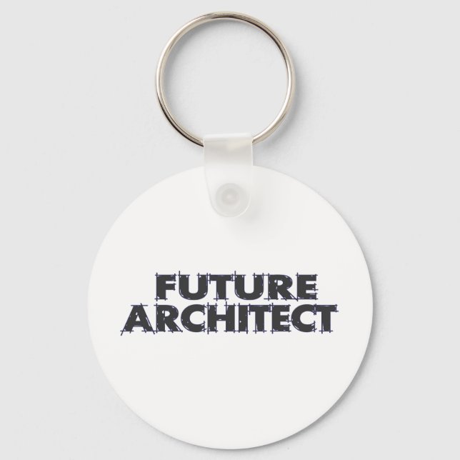 Future Architect Keychain (Front)