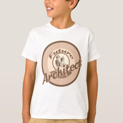 Future Architect Kids Occupation T_shirt