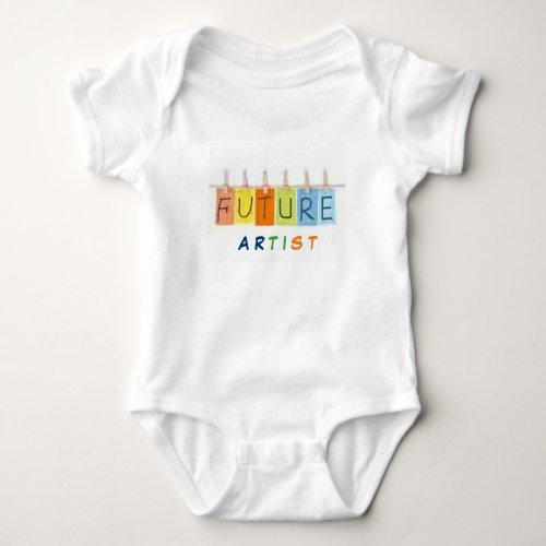 Future Artist Cute Baby Jersey Bodysuit