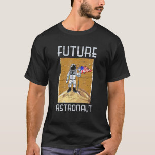 Future Astronaut Astronomy Spaceship Outer Space F T-Shirt