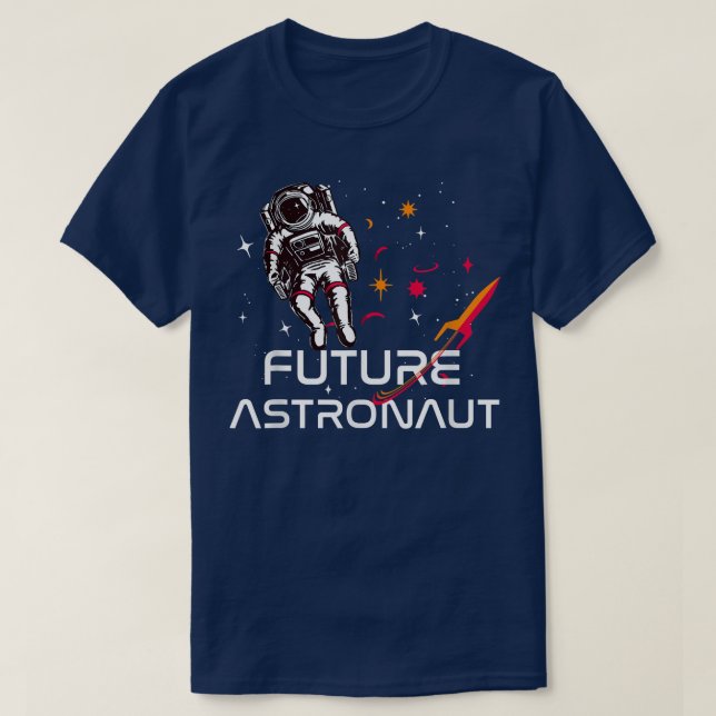 Future Astronaut Outer Space Galay  T-Shirt (Design Front)